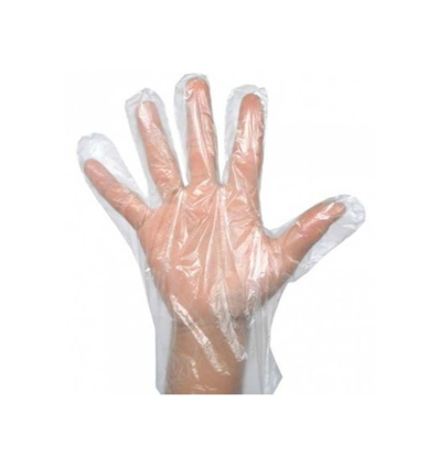 GUANTE PLASTICO LARGO VET. 90 CM. 100 UNDS.