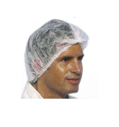 GORRO PP TEJ. S/TEJER BLANCO 10 * 100 U.