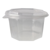 RECIPIENTE TAPA, PP OCTOGONAL 1 L. 8,3x 13 x 13 CM 50*6 UN.