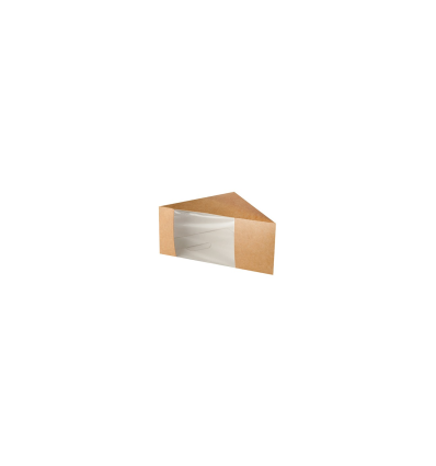 ENVASE SANDWICHES CARTON 12,3*12,3*8,2CM 50 U