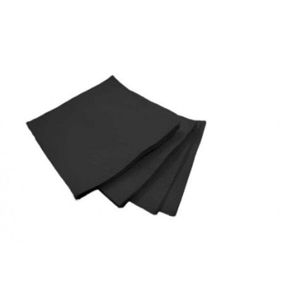 SERVILLETA 20 * 20 2 C. 24 PAQ. * 100 U. NEGRA