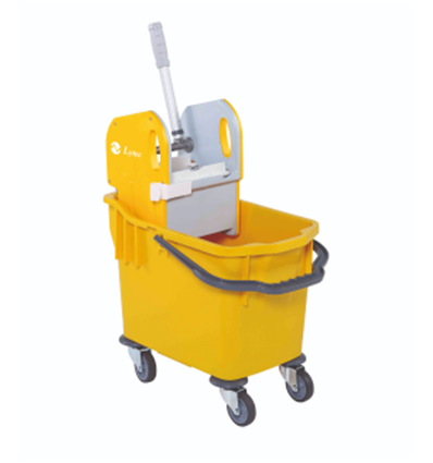 CARRO TANK AMARILLO DELTA 25 L. CON PRENSA