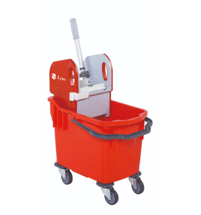 CARRO TANK ROJO DELTA 25 L. CON PRENSA