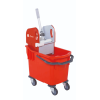 CARRO TANK ROJO DELTA 25 L. CON PRENSA