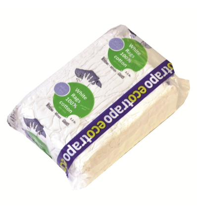 TRAPO BLANCO 100% ALGODON 1 KG.