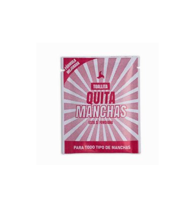 TOALLITAS QUITAMANCHAS 500 UNIDADES