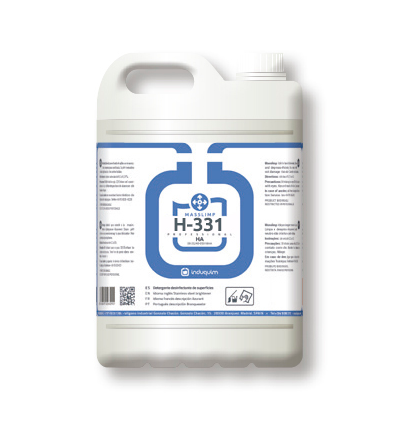 LIMPIADOR Y DESINFECCION SIN OLOR H-331 5 LTS.