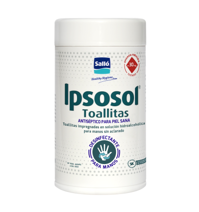 TOALLITAS HUMEDAS IPSOSOL BOTE 80 U.