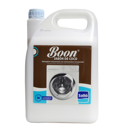 JABON NATURAL LAVADORA DE COCO BOON 5 L.