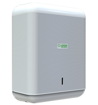 DISPENSADOR TOALLA LUXE BLANCO RIOJALIMP