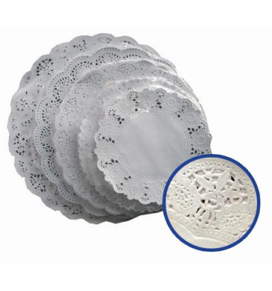 RODALES LITOS CALADOS 33 CM. 8*25 UNDS.