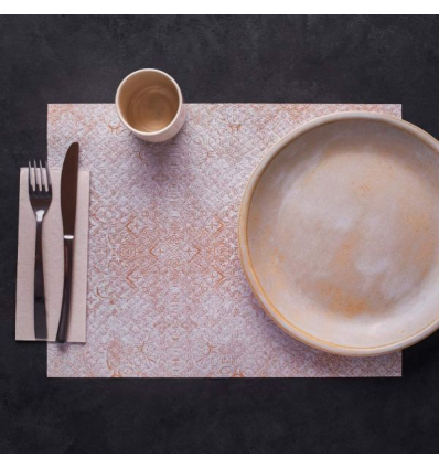 MANTEL 30 * 40 35 GR. 1000 UNDS. TESELA CREMA