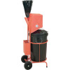 CARRO BARRENDERO CON CUBO DE 95 L + RECOGEDOR
