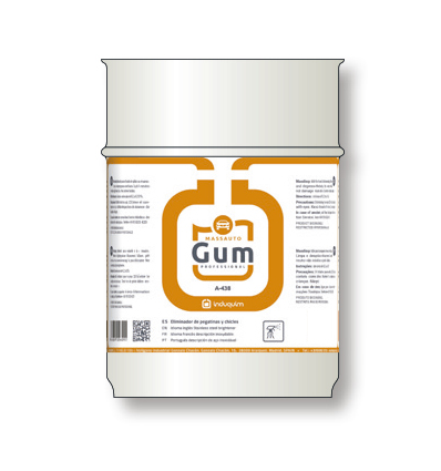 GUM ELIMINADOR DE PEGATINAS Y CHICLES 5L.