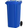 CONTENEDOR SIN PEDAL AZUL COMBO 120 LTS.