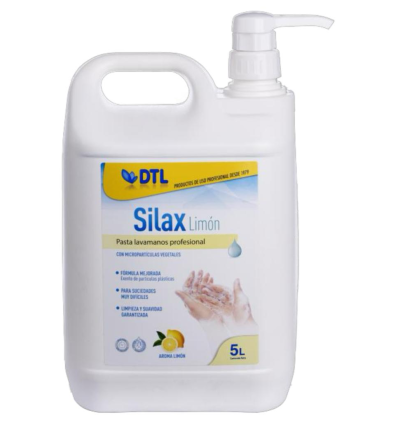 JABON DE MANOS SILAX LIMON C/DOSIFICADOR 5 LTS.