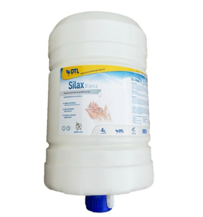 JABON DE MANOS SILAX BLANCA 4 LTS.
