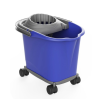 CUBO FREGONA CON RUEDAS 16 LTS
