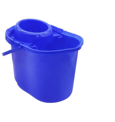 CUBO + ESCURRIDOR OVALADO 15 LTS. AZUL