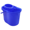 CUBO + ESCURRIDOR OVALADO 15 LTS. AZUL