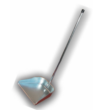 RECOGEDOR METALICO CON MANGO