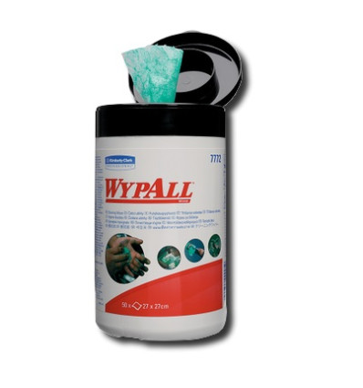 KIMTUF PAÑO LIMPIAMANOS BOTE 50 UND