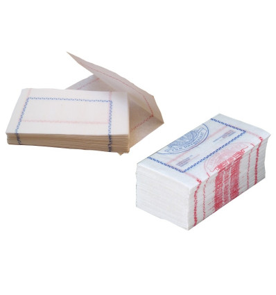 SERVILLETAS ZIS-ZAS 300 UN.*100 PAQ