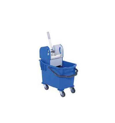 CARRO TANK AZUL DELTA 25 L. CON PRENSA