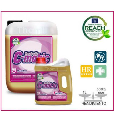 SUAVIZANTE THOMILMATIC C-MATIC CONCENTRADO 4 L.