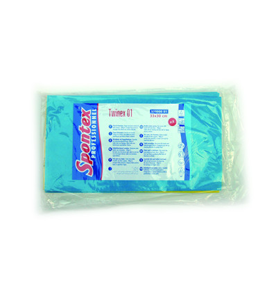 BAY.TWINEX 01 2 CARAS AZUL 33*30