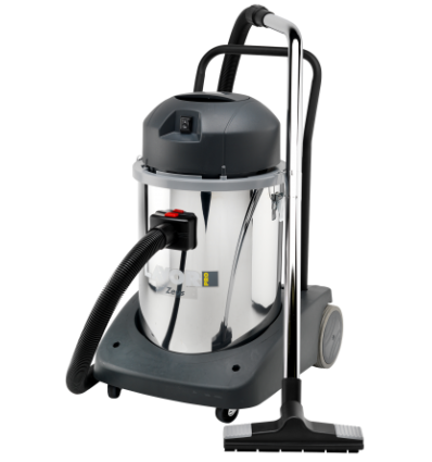 Alimentación 220/240V - 50/60 Hz Depresión 21,6 kPa / 2200 mm H2O Caudal aire 53 l/s <br> Capacidad depósito total / polvo / l